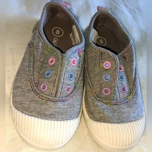 Cat & Jack Toddler Girls Slip-On Sneakers